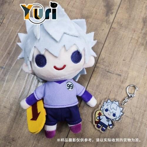 Yuri Limit HUNTER Killua Zoldyck Plush Mini Doll Toy Keychain 15cm stuffed key ring strap pendant cosplay Xmas gift new hot