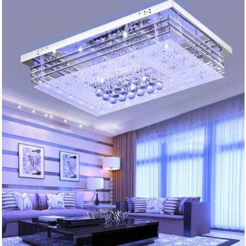 Colorful ceiling lighting LED ceiling lamp 4 color LED ceiling lamp for living room bedroom with remote controler 220V ONLY