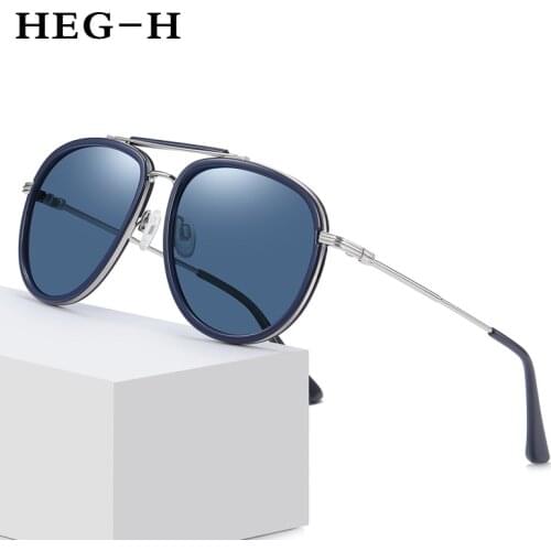 HEG-H Brand Photochromic Vintage Pilot Sunglasses Men Polarized Safety Driving Sun Glasses Women Anti-Glare gafas de sol hombre