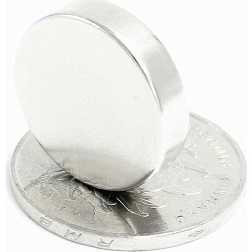 50pcs Neodymium N35 Dia 20mm X 4mm Strong Magnets Tiny Disc NdFeB Rare Earth For Crafts Models Fridge Sticking magnet 20x4mm