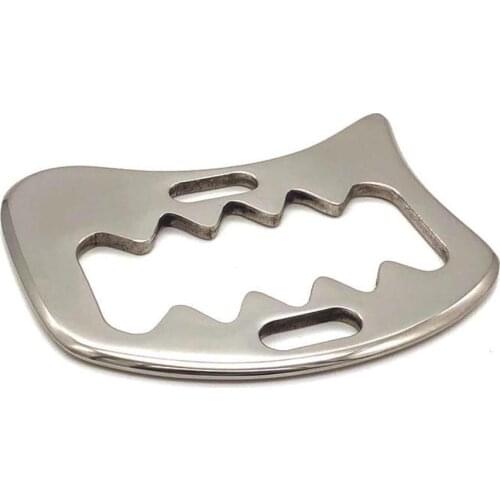 1pc Steel Board Manual Gua Sha Muscles Massager Relaxation Therapy Physical Scraping Body Pain Tissue Reduce Tool Soft M9K4