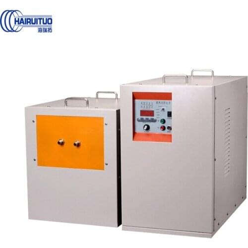Copper melting furnace 35KW Medium frequency induction heating machine for gear quenching