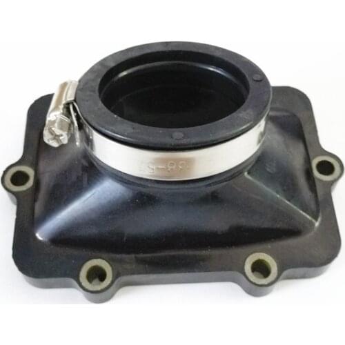 Motorcycle Carburetor Interface Adapter Rubber Carb Flange Boot For Ski Doo 800HO SPI Replaces 420667109 800HO 2004-2007 Black