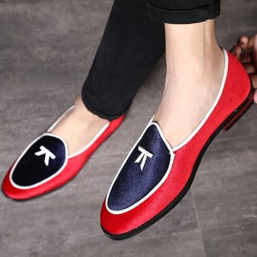 Newest Suede Loafers Mens Flats Tassel Breathable Shoes Soft Leather Slip-On Loafers Shoes Men Formal Dress Shoes Big Size 48