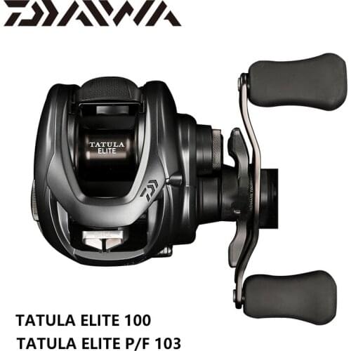 New DAIWA TATULA ELITE P/F Baitcasting Fishing Reels 100/103 7BB+1RB 6.3:1/7.1:1/8.1:1 Soft Knob Saltwater low profile coils