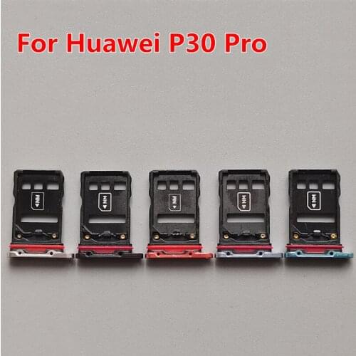 New SIM Tray For P30 Pro Sim Card Holder Slot Used + 100% Replacements For Huawei P30 Pro Free shipping +Tracking Code
