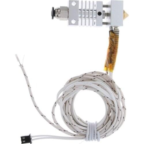 Suitable for CR 10 3D Printer Extruder Heating Block Nozzle Kit, 1.75mm Filament / 0.4mm Nozzle