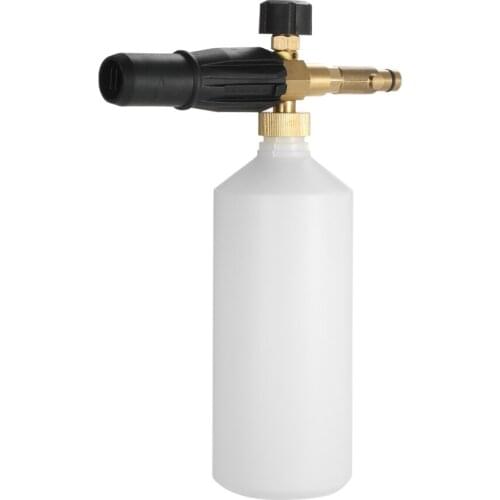 Adjustable Car Washing Gun Foam Lance 1L car washer Bottle Spray Gun Nozzle Injector Soap Foamer for Nilfisk Pressure Washer