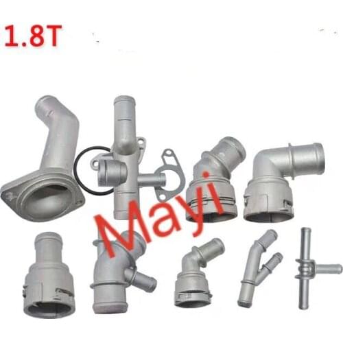 Aluminium alloy Cooling Coolant Hose Connector Supercharger Pipe fit For Golf MK4 Bettle A3 S3 TT Seat Leon 1.6 1.8T
