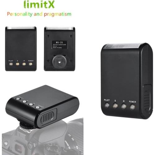 Mini LED Flash Speedlite Flashlight for Sony A9 A7S A7R A7 III II A6500 A6400 A6300 A6000 A3000 / Canon EOS M50 M6 M5 M3 M2 M