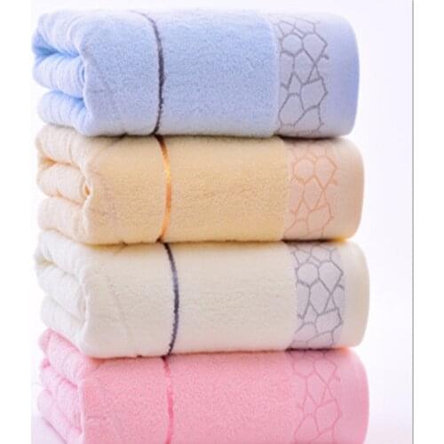 Water Cube bath Towels Premium Cotton Natural Soft Bath Towels Super Water Absorbent 75x140cm Cotton Luxury Hotel SPA Towels