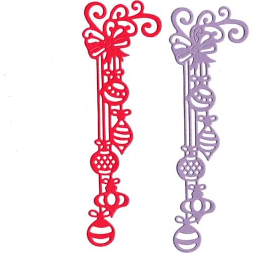 Die Cuts Christmas Ornaments Metal Craft Photo Album Card Making Embossing Template Dies Cutting for Scrapbooking New 2021