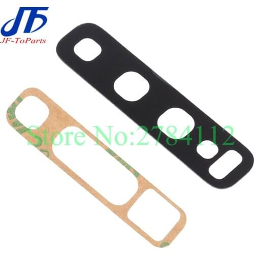 20Pcs/lot Replacement For Samsung Galaxy S10 plus S9 Plus S8 Plus Note 9 8 Rear Back Camera Glass + Sticker parts