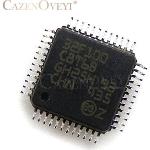1pcs/lot STM32F100C8T6 STM32F100C8T6B STM32F100 LQFP-48 In Stock