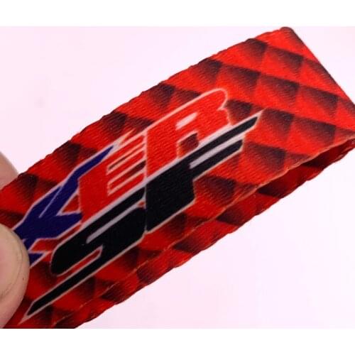 10pic GIXXER SF Motorcycle Car Key Ring Ribbon Hanging Buckle Metal Buckle Personality Cool Practical Ornaments