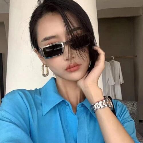 2021 New Arrival Rectangle Sunglasses Women Men Square Brand Designer Hot Selling PC Frame Lens Quality Luxury UV400 Protection