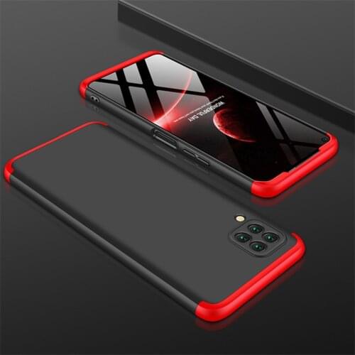 3 IN 1 Case For Huawei P40 Lite 4G Case 360 Full Protection Shockprrof Matte Cover For Huawei P40 P 40 Lite Nova 6 SE Nova 7i