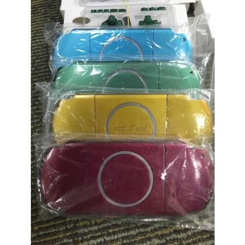 11 Colors Full Housing Shell Faceplate Case Cover Repair Replacement for Sony PSP 3000 Console Shell with Buttons Kit