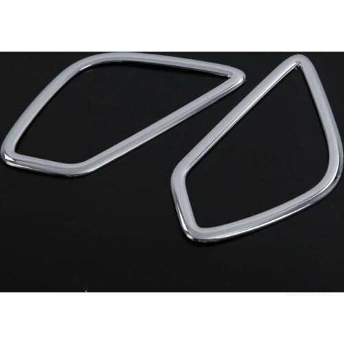 For Mitsubishi Eclipse Cross 2018 Exterior Rear Fog Light Lamp Cover Decorative Trim ABS Chrome