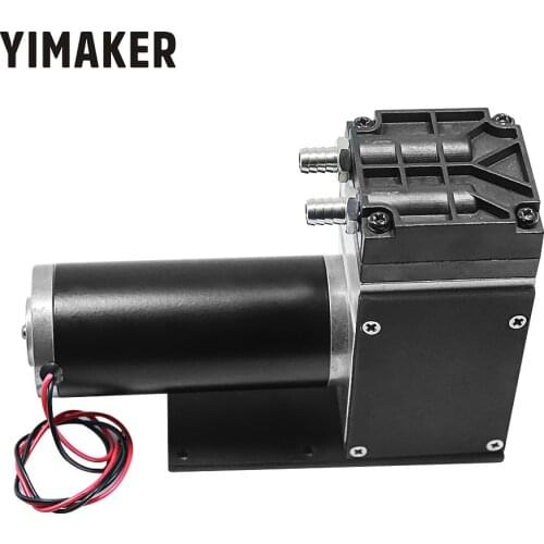YIMAKER 1PC DC 12V 20W Micro Vacuum Pump Brushed Diaphragm Vacuum Pumping 15L/min Diaphragm Air pump