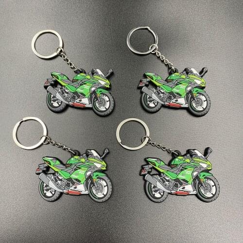 Motorcycle Model SOFT RUBBER KEYCHAIN KEYRING Motorcycle Accessories Rubber Keychain Keyfob gift