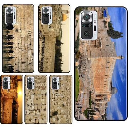 Jerusalem Western Wailing Wall Case For Xiaomi Redmi Note 9 Pro 7 8 8T 9S Note 10 Pro Cover For Redmi 9 9T 9C 9A 8A 7A
