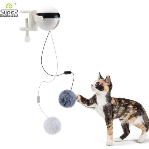 New Electric Automatic Lifting Cat Ball Toy Interactive Puzzle Smart Pet Cat Ball Teaser Toys Pet Supply Lifting Balls Electric
