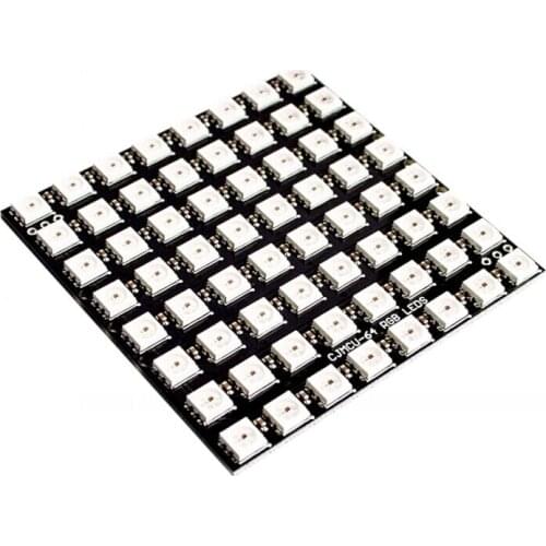 WS2812 LED 5050 RGB 8x8 64 LED Matrix for