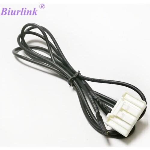 Biurlink Car DVD CD Changer Micphone MIC Adapter Wire 28Pin Port for Toyota Prado 2700