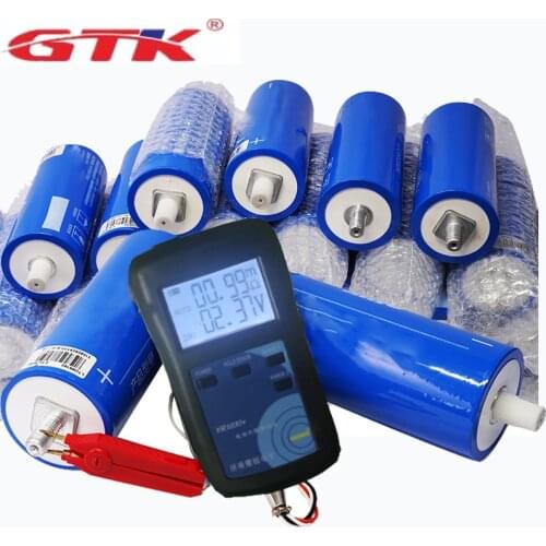 2020 Lithium titanate cylinder battery cells 2.3v LTO 66160 2.4v 45Ah high drain 10C 450A for forklift AGV RV EV battery pack