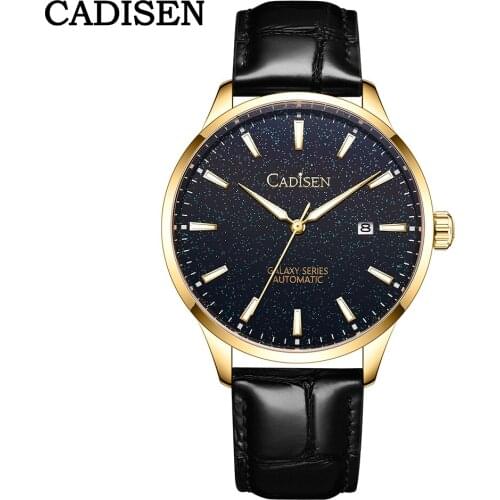 2021 New CADISEN DESIGN Mens Watch Mechanical Watch Mens Automatic Watch Mens Top Brand Luxury Watch Men