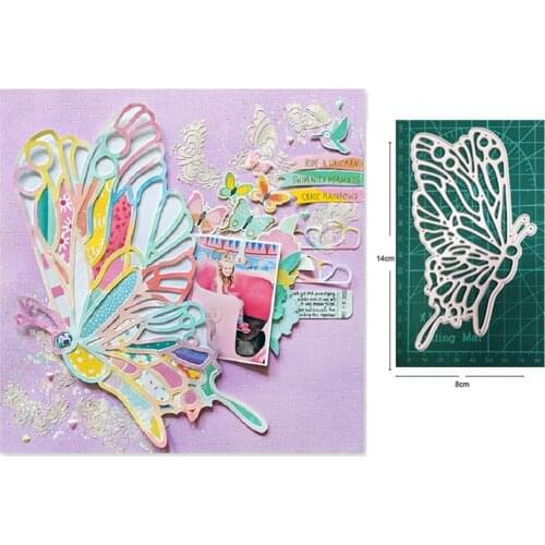 Flower Butterfly Metal Cutting Dies Stencils dies for DIY Scrapbooking dies Decoration Album Paper Craft dies Embossing Die Cuts