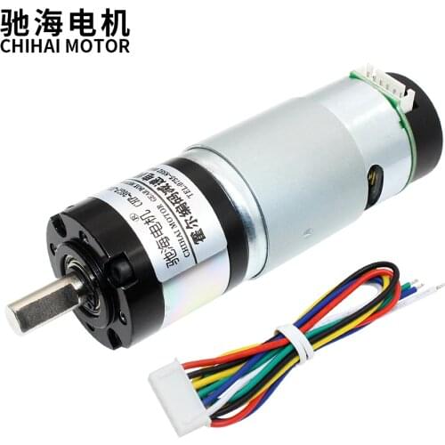 Chihai Motor CHP-36GP-555-ABHLL DC Magnetic Holzer Encoder Planetary Deceleration Gear Motor 12.0V 24.0v