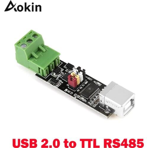 Dual Protection USB 2.0 to TTL RS485 Serial Converter Adapter FTDI FT232RL SN75176 double function