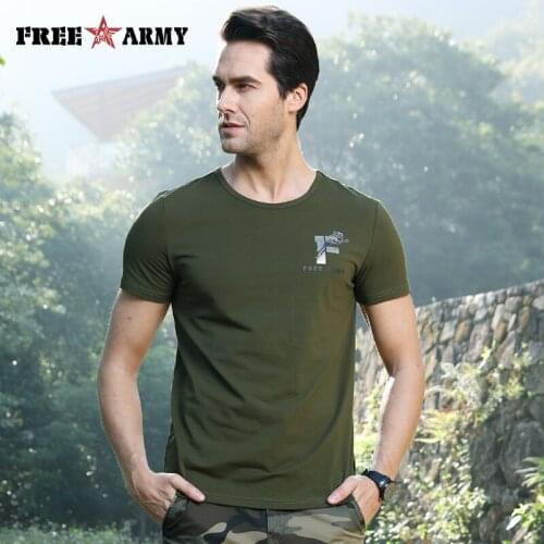 Мужские спортивные футболки Free Army China At AliExpress