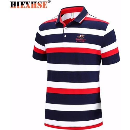 HIEXHSE Short Sleeve Polos For Men
