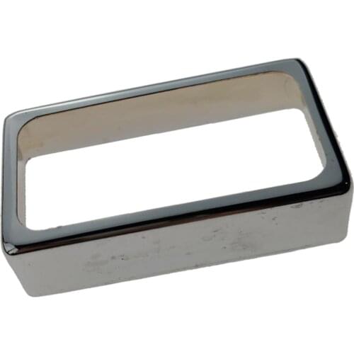 Brass Humbucker Pickup Cover Open for Electric Guitar Accs Durable Chrome