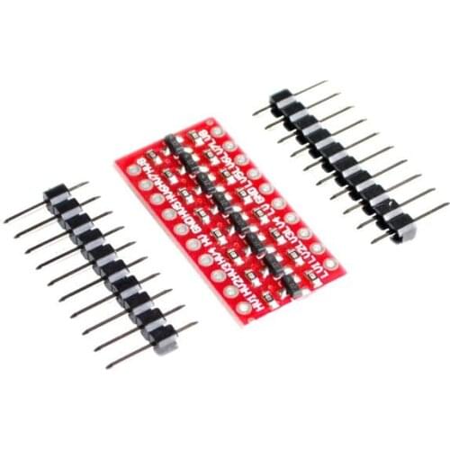 I2C IIC 8 Channel Logic Level Converter Module Bi-Directional Module Step Up 3.3V To 5V