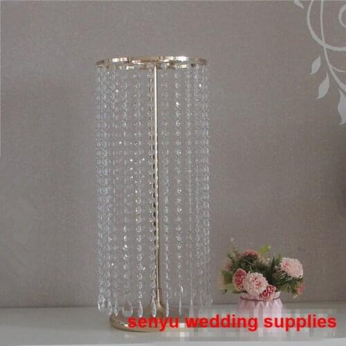 New style unique acrylic vases wedding events party centerpieces for fresh flowers balls senyu84