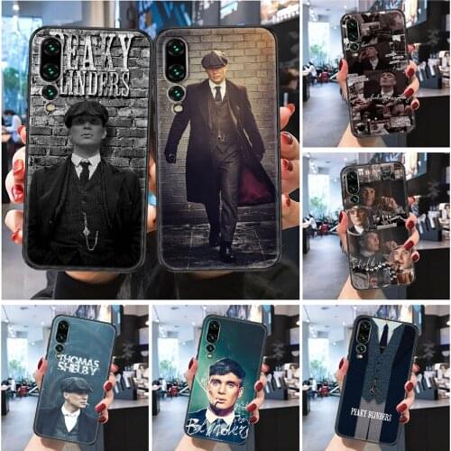 Peaky Blinders Shelby Murphy Phone case For Huawei Honor 6 7 8 9 10 10i 20 A C X Lite Pro Play Frosted black art back silicone