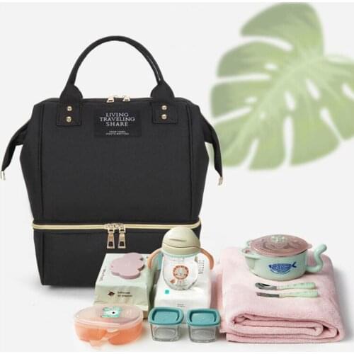 Baby Care Handbag Mummy Bag Diaper Bag Large Capacity Mommy Maternity Baby Bag Multifunctional Nursing Bag Travel Backpack