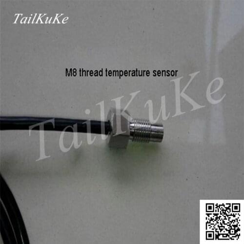 1 pcs /5 pcs / 10 pcs DS18B20 Digital Temperature Sensor M8 Thread Temperature Sensor Stainless Steel Waterproof