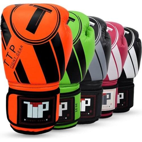10/12/14OZ 2019 Kids Adults MMA Sparring Boxing Muay Thai Gloves Sanda Martial Arts Mitts Training Equipment Gear New DEO