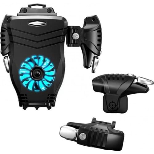 2Pcs G3 Heat Dissipation Game Button Mobile Shooting Games Controller Buttons Joystick Triggers Game Console for PUBG