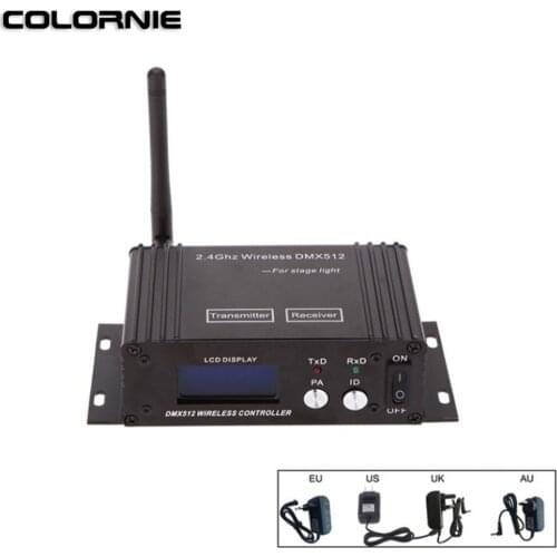 Wireless DMX Receiver And Wireless DMX Transmitter LED Lighting LCD Display Wireless DMX Wireless Control Box