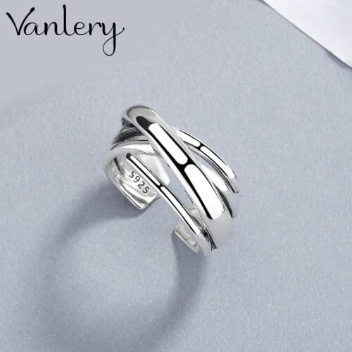 Bohemian Charm Boho Chains Rings For Women Lover Wedding Bridal Valentines Gifts Men Open Retro Antique Rings