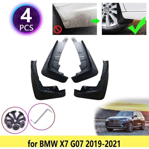For BMW X7 G07 2019 2020 2021 Mudguards Mudflap Fender Front Rear Mud Flaps Splash Guards Rear Wheel Universal Car Accessories