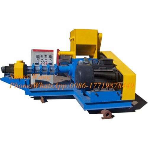 KN-DGP-120-B High-grade 301-400kg/h fish food processing floating fish feed mill pellet extruder machine