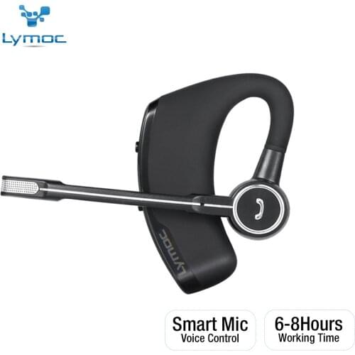 LYMOC Original V8S Bluetooth Headsets Wireless Earphones CSR Earbuds Ear Hook Mic Handsfree for Strucker Business Office Workout