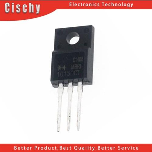 5pcs MBR10150 MBR10150FCT MBR10150CT SB10150 STPS10H150CF TO-220
